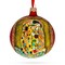 1908 'The Kiss' by Gustav Klimt Art Nouveau Masterpiece Glass Ball Christmas Ornament 4 Inches